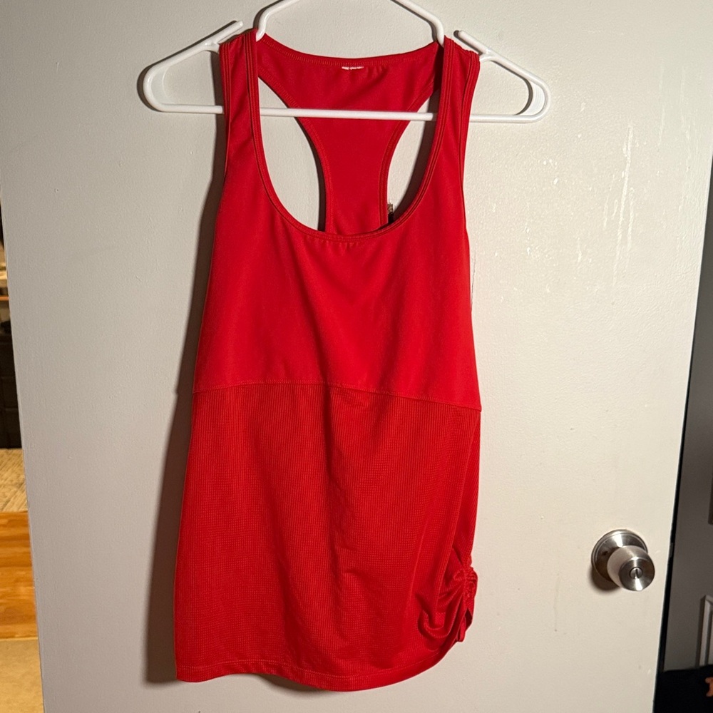 Fabletics Vibrant Red Tank Top